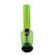 Acryl Mini Bong Bubble Knick Green 16,5 cm