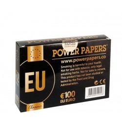 Box 12x Power Papers 100 EURO 12Stk + Tips