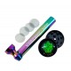Champ High V-420 Pipe Set mit Grinder Rainbow