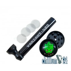 Champ High V-420 Pipe Set mit Grinder Black