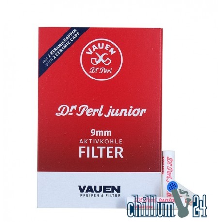 Vauen Dr. Perl Junior 9mm Aktivkohlefilter 100er