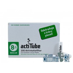 ActiTube 8 mm Aktivkohlefilter 100er Pack