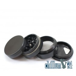 Abriebfreier Alu-Grinder 49 mm gehärtet 4-Teilig