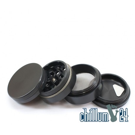 Abriebfreier Alu-Grinder 49 mm gehärtet 4-Teilig