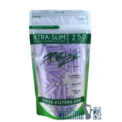 PURIZE Xtra Slim Lilac Aktivkohlefilter 250er
