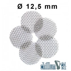 Stahl Einlegesiebe ca. 12,5 mm grob 5er Pack