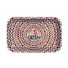 Metall Rolling Tray Gizeh Medium Psychedelic Bunt