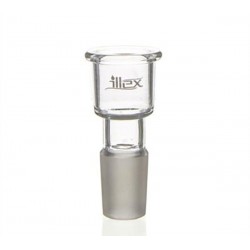 Illex Zylinder Glaskopf Sieb 18.8