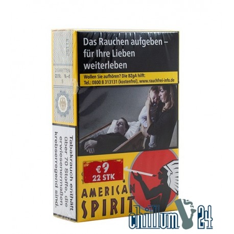 American Spirit Yellow Zigaretten 22 Stk.