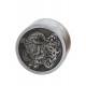 Amsterdam Shroom Grinder 4-teilig 62 mm Antiksilber Mushroom Witcher