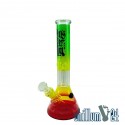 Glas Bong Amsterdam Dome Perc 30cm Rasta