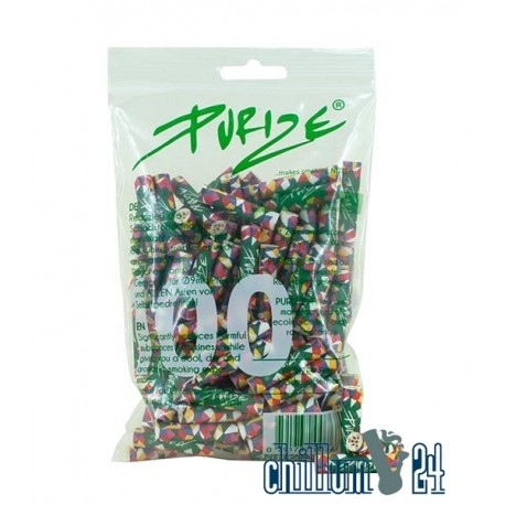 PURIZE Regular Size 9 mm Aktivkohlefilter 100er All Colours