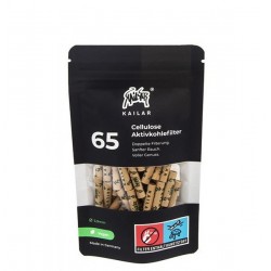 KAILAR Cellulose Aktivkohlefilter 5,9 mm Organic Edition 65er