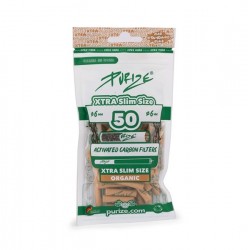 PURIZE XTRA Slim Organic Aktivkohlefilter 50er 