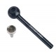 Champ High Glas Pfeife mit Metallkopf Black Ball