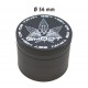 Anodised Aluminium Grinder abriebfrei 56 mm