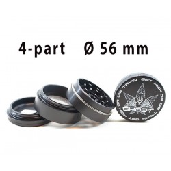 Anodised Aluminium Grinder abriebfrei 56 mm