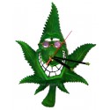 CannaBuds Leaf Wanduhr 29 cm