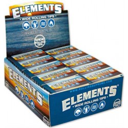 Box 50x Elements Wide Rolling Tips