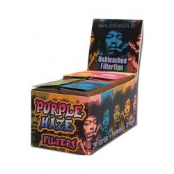 Box 24x Filtertips Purple Haze à 35 Blatt