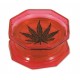 Leaf Acryl Grinder 2-teilig 55mm rot