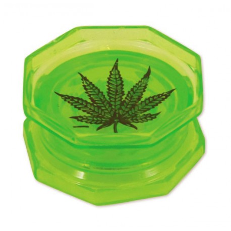 Leaf Acryl Grinder 2-teilig 55mm grün