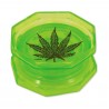 Leaf Acryl Grinder 2-teilig 55mm grün