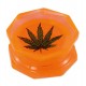 Leaf Acryl Grinder 2-teilig 55mm orange
