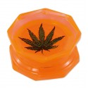 Leaf Acryl Grinder 2-teilig 55 mm Orange