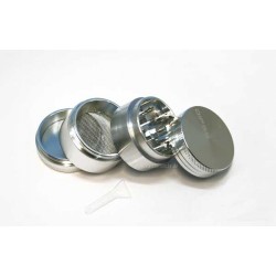 Alu-Grinder 4-tlg 40mm Silver 47mm hoch