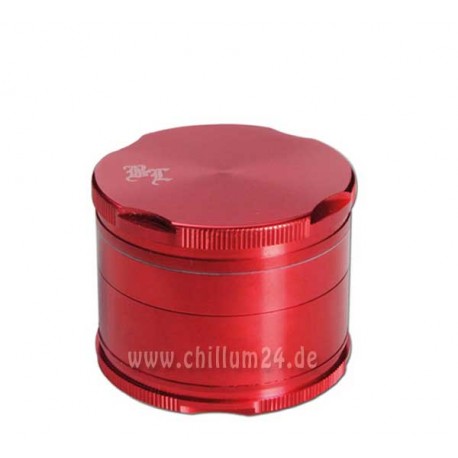 BL Alu Grinder New Edge 4-tlg Ø55 H40 rot