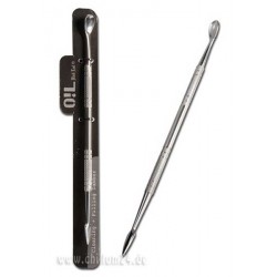 'Oil Black Leaf' Edelstahl-Werkzeug Spoon & Scraper