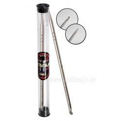 'Black Leaf T2' Dabber aus Titan Spitze & Löffel