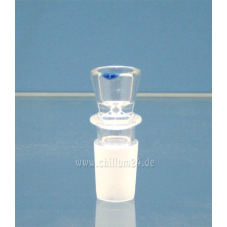 Glassteckkopf Zylinder 18,8er