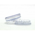 Acryl Grinder Clear 3-teilig mit Magnet
