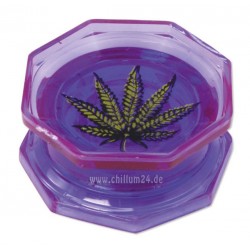 Leaf Acryl Grinder 2-teilig 55mm purple