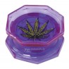 Leaf Acryl Grinder 2-teilig 55mm purple