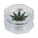 Leaf Acryl Grinder 2-teilig 55 mm Clear