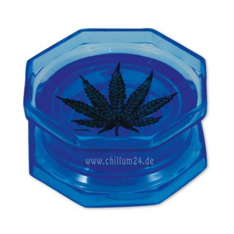 Leaf Acryl Grinder 2-teilig 55mm blau