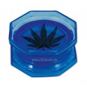 Leaf Acryl Grinder 2-teilig 55 mm Blue