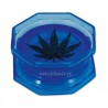 Leaf Acryl Grinder 2-teilig 55mm blau