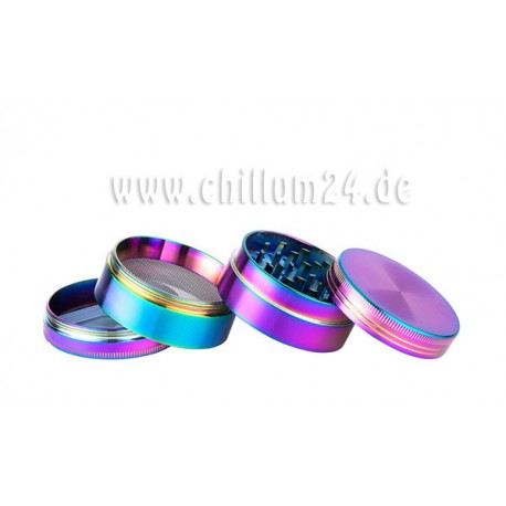 Dreamliner Alu Rainbow Grinder 4-tlg Ø50mm H41mm