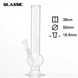 Glassic Bouncer Glass Bong 18,8er Schliff 38cm