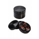 Propeller Grinder 4 teilig schwarz