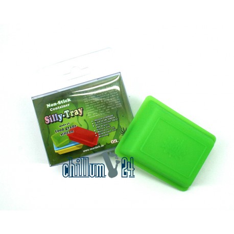 Black Leaf Silly Silikon Tray 76x 57x19mm Grün