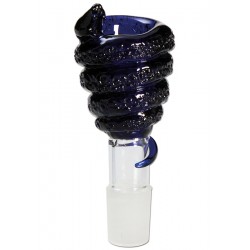 Black Leaf Glassteckkopf Sieb Glow