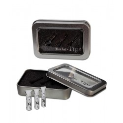 Black Leaf Glas-Tips in 3 versch. Größen