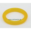 Acryl Mundstück weich 50mm Fluor-Yellow