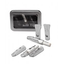 Black Leaf 3 Glas-Tips für 7mm Aktivkohlefilter