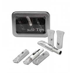 Black Leaf 3 Glas-Tips für 8mm Aktivkohlefilter